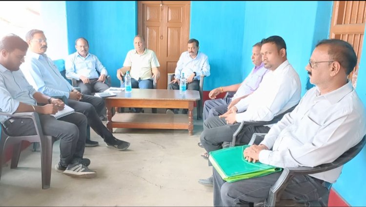 एसईसीएल बरौद के अधिकारियों के साथ हुई बिजारी के ग्रामीणों की अहम बैठक