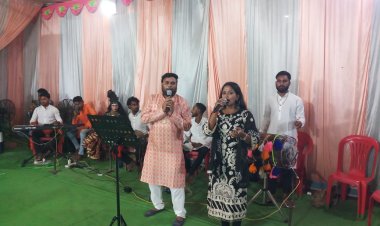 अंचल के गायकों की जगराता कार्यक्रम में प्रस्तुति को सभी ने सराहा,झांकी देखकर दर्शक हुए मंत्र मुग्ध