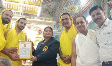 आचार्य छत्तीसी विधान का बना वर्ल्ड रिकाॅर्ड,छत्तीसगढ़ में धार्मिक अनुष्ठान का ऐसा पहला आयोजन