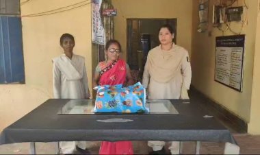 जगदलपुर रेलवे स्टेशन में महिला के कब्जे से गांजा बरामद