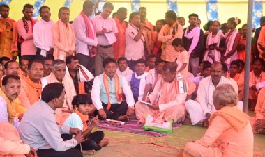 अखिल भारतीय भतरा समाज के नयाखानी मिलन समारोह में बस्तर सांसद महेश कश्यप शामिल हुए