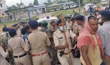 पुलिस थाने में युवक की आत्महत्या से भड़का माहौल, पुलिसकर्मियों से मारपीट और पत्थरबाजी