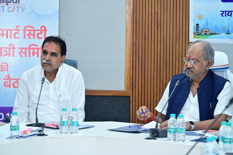 शहर में अनियमित निर्माण और यातायात समस्या पर सांसद बृजमोहन ने जताई नाराजगी,अब खुलेआम नहीं बिकेगा मांस मटन