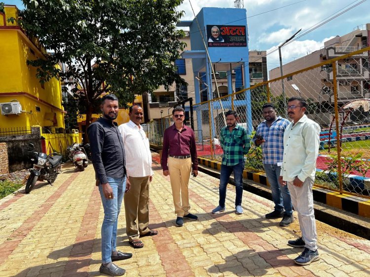 डॉ. श्यामाप्रसाद मुखर्जी वार्ड में  सर्व सुविधा युक्त अटल उद्यान का लोकार्पण रविवार को