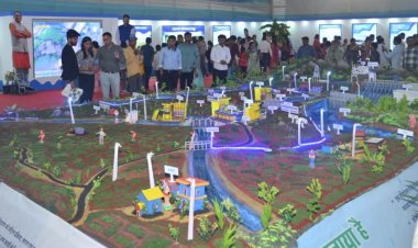 छत्तीसगढ़ राज्योत्सव में सिंचाई परियोजनाओं की दिखी आकर्षक झांकी