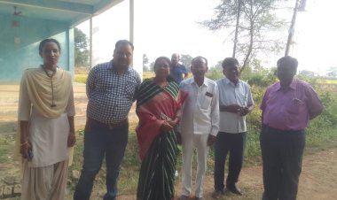क्षेत्र की प्रथम फुल मड़ाई मल्हारी के आराध्य ठाकुर देव के दर्शन करने पहुंची सिहावा विधायक