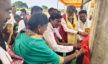 जगदलपुर विधानसभा के दरभा मंडल में लाखों के विकास कार्यों का विधायक किरण देव ने किया लोकार्पण और भूमिपूजन