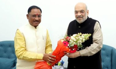 Big Breaking : गृह मंत्री अमित शाह के साथ मुख्यमंत्री साय की महत्वपूर्ण बैठक,नक्सल प्रभावित इलाकों की देंगे रिपोर्ट
