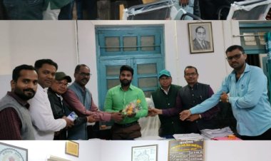 कर्मचारी फेडरेशन ने नवपदस्थ अधिकारियों का किया स्वागत