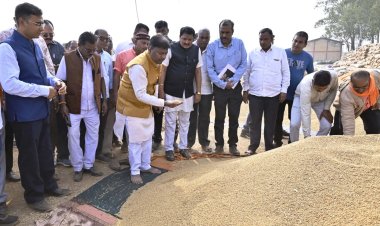 छत्तीसगढ़ सरकार किसानों के सहुलियत को ध्यान में रखकर कर रही कार्य : मंत्री केदार कश्यप