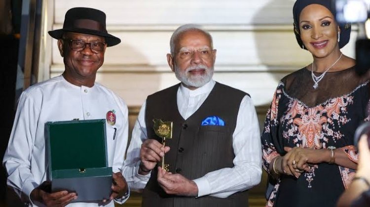 प्रधानमंत्री को जीसीओएन सम्मान,दूसरे विदेशी गणमान्य व्यक्ति बने भारत के पीएम नरेंद्र मोदी