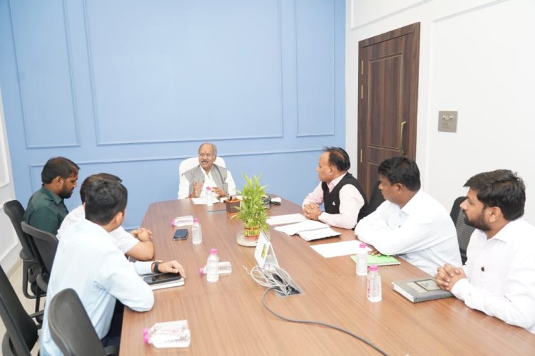 राजधानी में यातायात को सुगम बनाने सांसद बृजमोहन ने ली महत्वपूर्ण बैठक