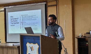 मैटस विश्वविद्यालय में विश्व मानसिक स्वास्थ्य दिवस: "आओ बात करें" पहल पर आईएएस अधिकारियों की प्रेरक चर्चा