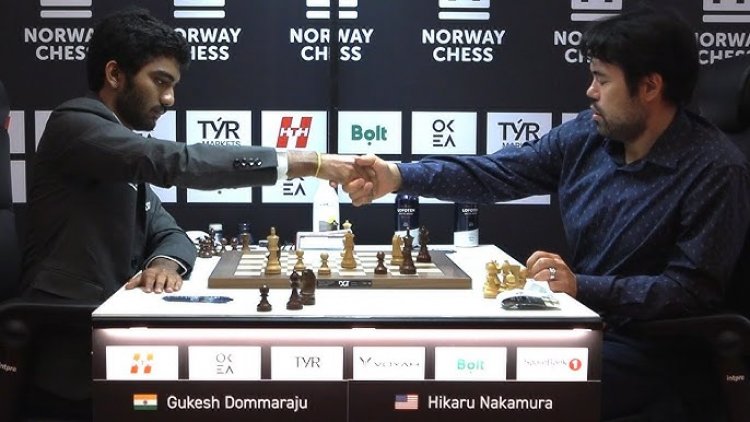 गुकेश का बदला पूरा: नाकामुरा को 1.5-0.5 से धूल चटाई, किंग फेंकने वाले 'राजा' को चालों से सिखाया सबक!