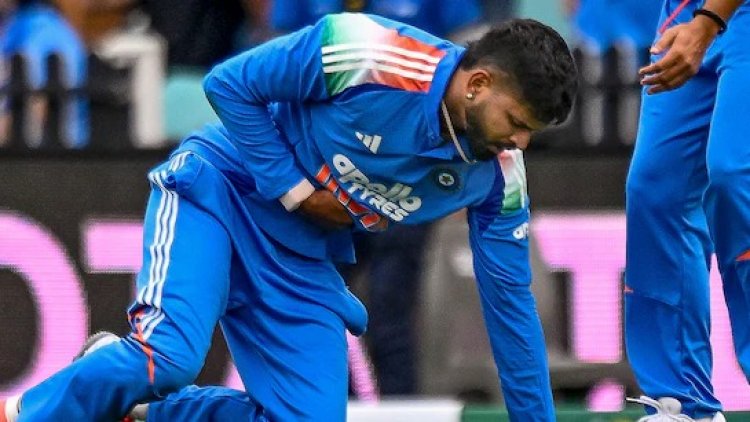 श्रेयस अय्यर को झटका : दो महीने रहेंगे बाहर, साउथ अफ्रीका ODI सीरीज से OUT