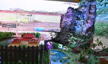 वन विभाग का स्टाल बना आकर्षण का केंद्र,ग्रीन गुफा और मियावाकी फॉरेस्ट जैसे नवाचारों की झलक