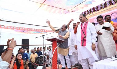 डिप्टी सीएम अरुण साव ने ओडिशा के नुआपाड़ा में ली बैक टू बैक चुनावी सभाएं,जय ढोलकिया को विजयश्री दिलाने की अपील