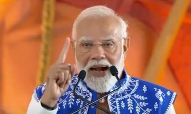 प्रधानमंत्री नरेंद्र मोदी ने गुजरात में की मुख्यमंत्री विष्णुदेव साय की तारीफ