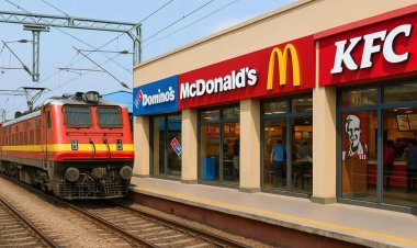 रेलवे में पहली बार: अब स्टेशनों पर खुलेंगे McDonald’s-KFC जैसे प्रीमियम फूड स्टॉल