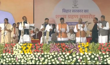 मुख्यमंत्री साय और प्रदेश भाजपा अध्यक्ष किरण देव ने नीतीश कुमार,उपमुख्यमंत्री द्वय व नितिन नबीन को दी बधाई