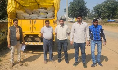 50 क्विंटल धान सहित वाहन जब्त,अवैध परिवहन पर रखी जा रही कड़ी निगरानी