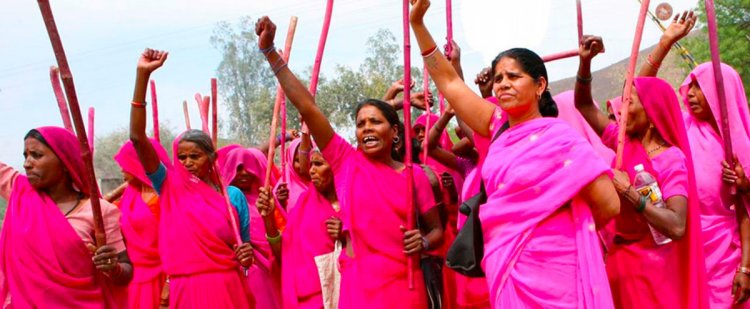 छत्तीसगढ़: गुलाबी गैंग की महिलाओं पर असामाजिक तत्वों का हमला, पुलिस में शिकायत दर्ज