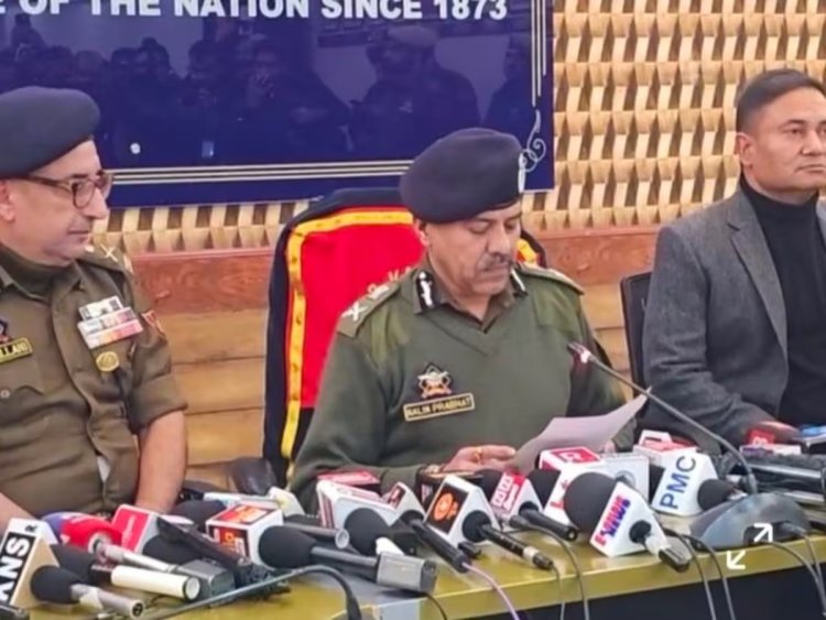 “यह सिर्फ एक हादसा था” : नौगाम थाने में ब्लास्ट पर DGP का बयान