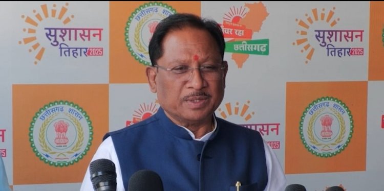 कांग्रेस हो चुकी है फ्यूज बल्ब : सीएम विष्णुदेव साय