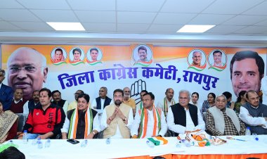 श्रीकुमार शंकर मेनन और पप्पू बंजारे ने किया पदभार ग्रहण, कांग्रेस में उत्साह की लहर