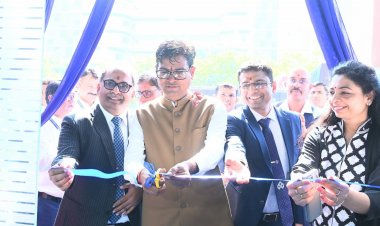 वित्त मंत्री ओपी चौधरी ने किया इंडियन ओवरसीज बैंक की तीन शाखाओं का उद्घाटन