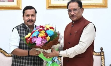 सीएम विष्णुदेव साय ने भाजपा का कार्यकारी अध्यक्ष बनने पर नितिन नबीन को दी बधाई