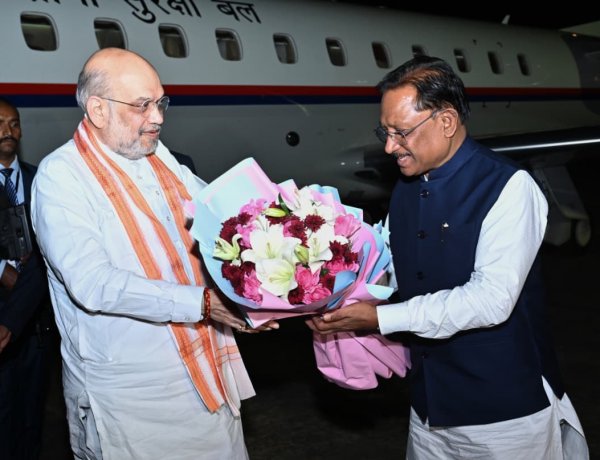 Big Breaking : रायपुर पहुंचे गृह मंत्री अमित शाह,कल बस्तर ओलंपिक के समापन समारोह में होंगे शामिल