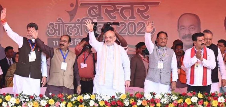 नक्सलवाद के उन्मूलन के साथ-साथ बस्तर में मूलभूत सुविधाओं का तेजी से हो रहा विकास : सीएम साय