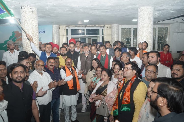 नितिन नबीन बने कार्यकारी अध्यक्ष,रायपुर में कार्यकर्ताओं साथ भाजपा प्रदेश अध्यक्ष किरण देव ने मनाया उत्सव