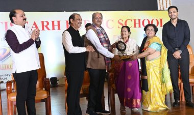 छत्तीसगढ़ पब्लिक स्कूल में वार्षिकोत्सव, बच्चों की प्रस्तुतियों और सम्मान से सजा मंच