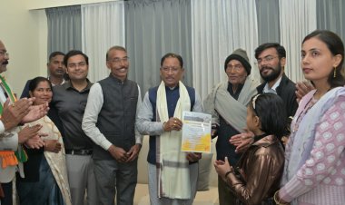 पीएम सूर्यघर मुफ्त बिजली योजना : मुख्यमंत्री विष्णुदेव साय ने सोलर सिस्टम का किया निरीक्षण