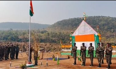 कर्रेगुट्टा की पहाडिय़ों पर लहराया तिरंगा