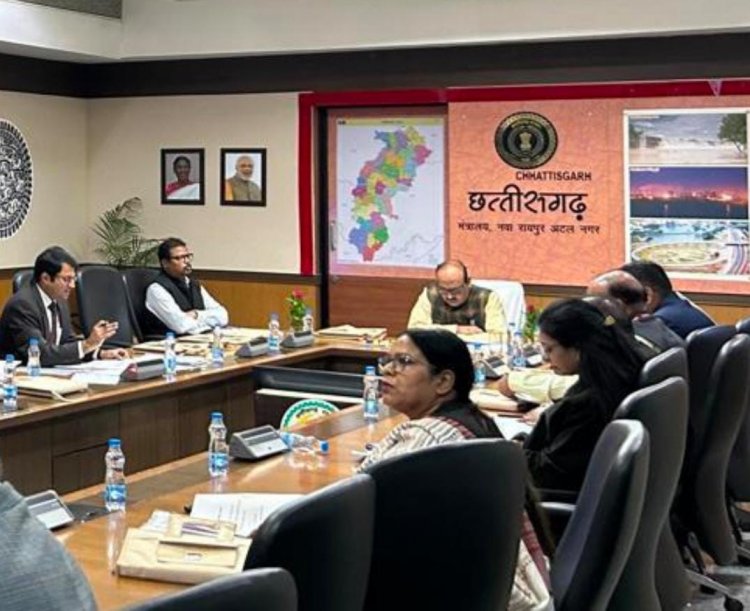 छत्तीसगढ़ में जनगणना 2027 की तैयारियां तेज़,मुख्य सचिव की अध्यक्षता में हुई एसएलसीसीसी की पहली बैठक
