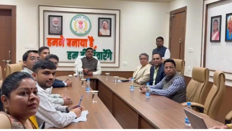 मंत्री गजेंद्र यादव ने किया विधि विभाग की नई वेबसाइट का लोकार्पण