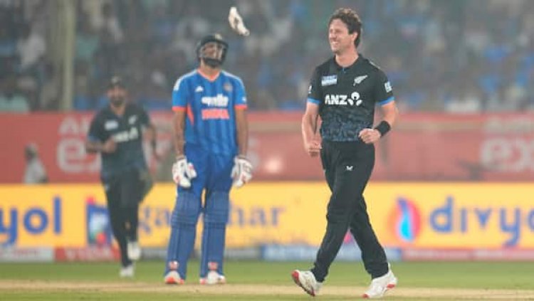 न्यूजीलैंड ने रोका भारत का विजयरथ, 50 रनों की करारी शिकस्त के साथ सीरीज में की वापसी