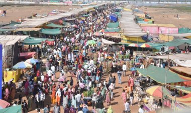 राजिम कुंभ कल्प मेला के आठवें दिन उमड़ी ऐतिहासिक भीड़,मेले की बढ़ी रौनक