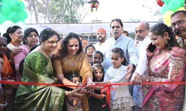 85 लाख से टाटीबंध में बने सर्वसुविधायुक्त ‘महतारी सदन सह आंगनबाड़ी’ का लोकार्पण