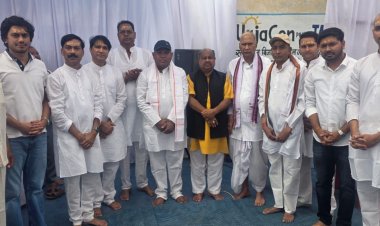 सागर पाली शोकसभा में पहुंचे विधायक पुरंदर मिश्रा, स्व. श्रीधर पटेल को दी भावभीनी श्रद्धांजलि