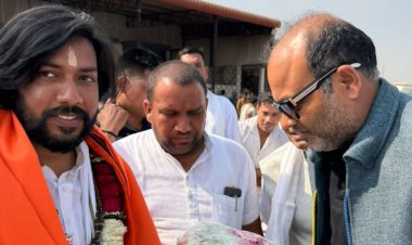 जय सतनाम पदयात्रा में शामिल हुए नितिन गौरीशंकर अग्रवाल