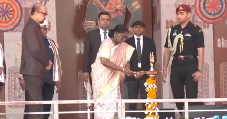 Live : राष्ट्रपति द्रौपदी मुर्मू ने किया "बस्तर पंडुम" का शुभारंभ,देखिए लाइव
