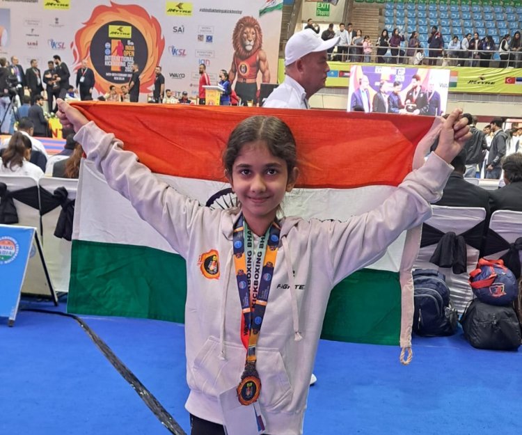 माना कैम्प की बेटी तृति सिंह ने अंतरराष्ट्रीय किकबॉक्सिंग प्रतियोगिता में जीते दो पदक, क्षेत्र का नाम किया रोशन