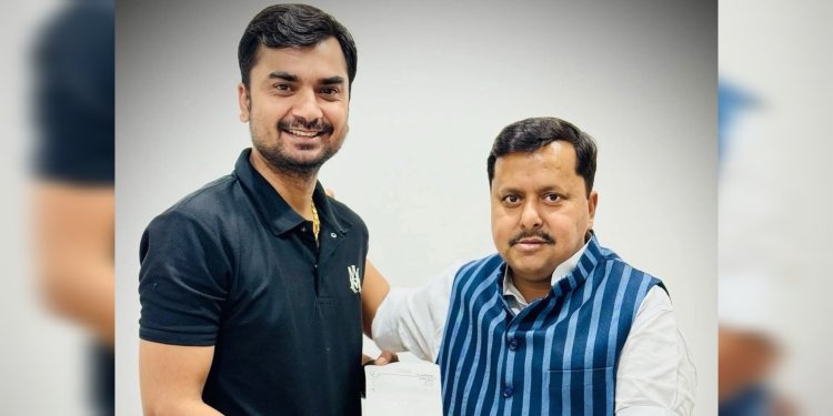 डॉ. उत्कर्ष त्रिवेदी बने भाजपा चिकित्सा प्रकोष्ठ के प्रदेश सह संयोजक