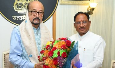 राज्यपाल रमेन डेका को मुख्यमंत्री विष्णुदेव साय ने दी जन्मदिन की बधाई