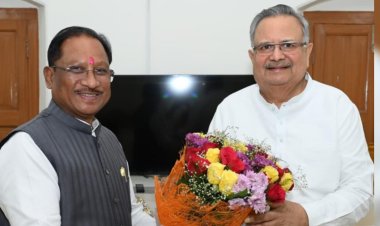 मुख्यमंत्री विष्णु देव साय ने विधानसभा अध्यक्ष डॉ. रमन सिंह के स्वास्थ्य की ली जानकारी