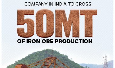 लौह अयस्क उत्पादन में NMDC ने बनाया इतिहास, 50 मिलियन टन का आंकड़ा पार